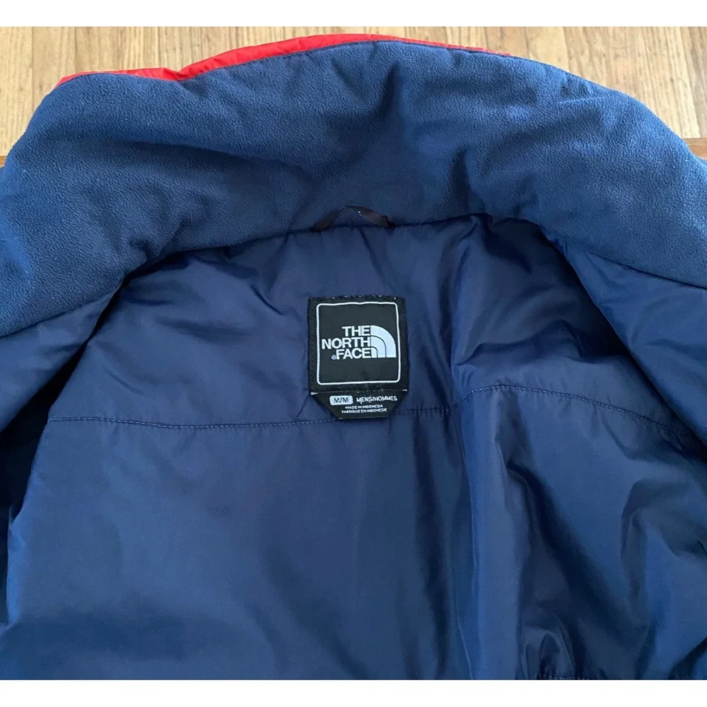 The North Face Mens Gore-Tex Primaloft Insulated Jacket Red Hooded Medium
